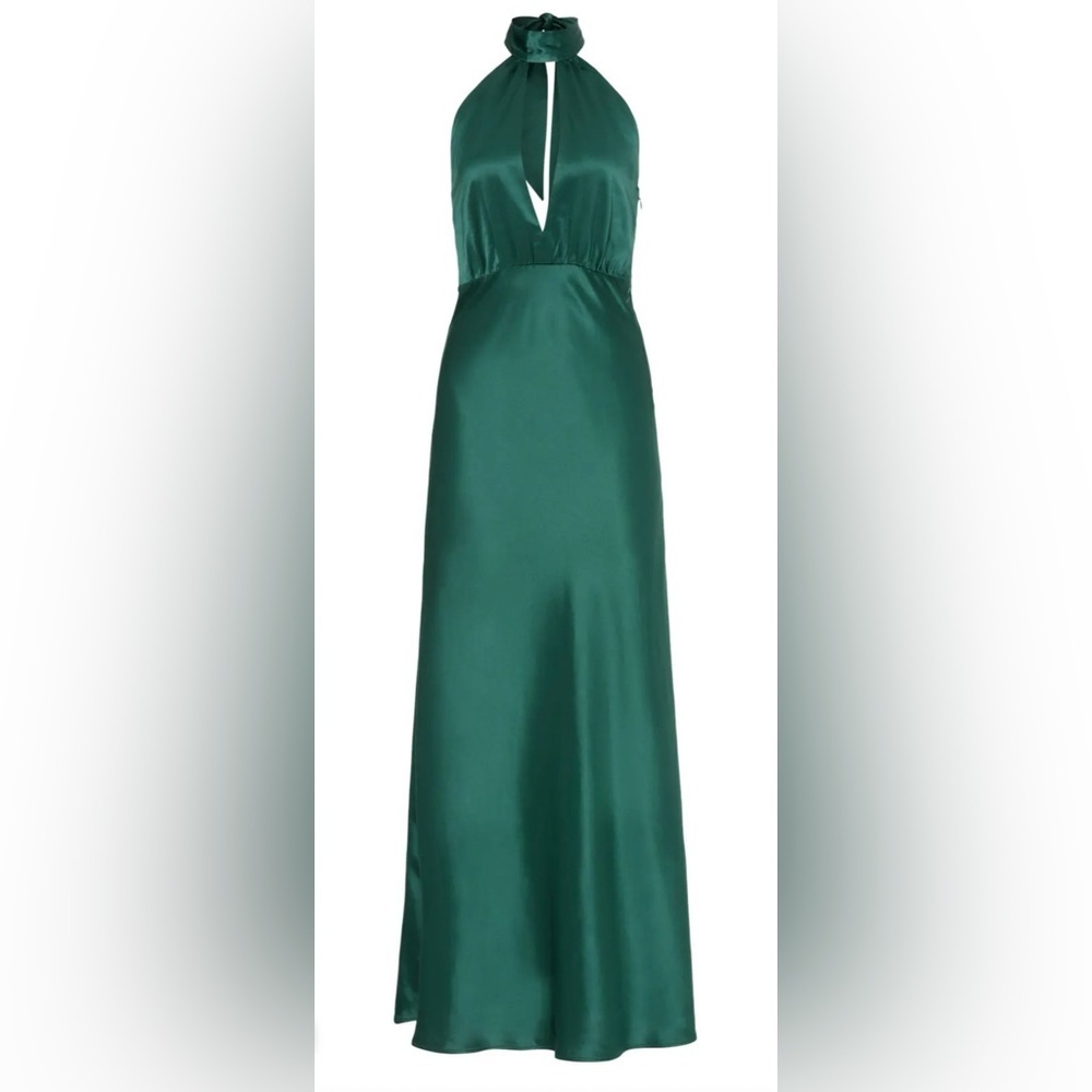 GUC Something Navy- Halter Cutout Gown. Size M